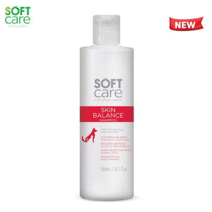 Soft Care Skin Balance Shampoo for Dogs & Cats | Gentle & Healthy Coat 300ML