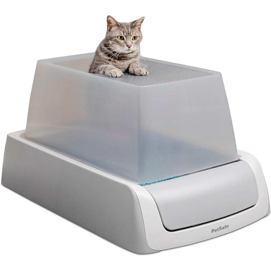Automatic Self-Cleaning Cat Litter Box | Motion-Sensing & Health Monitor