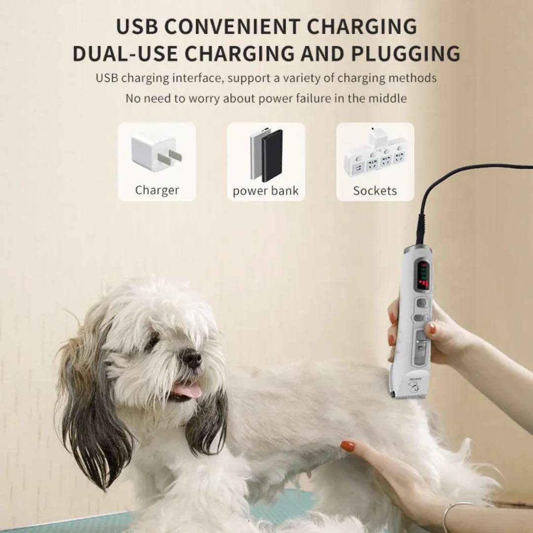 Hank Pet Hair Trimmer – Safe & Easy Grooming for Your Pet