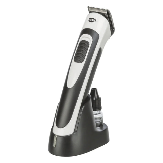 Trixie TR500 Slim Cordless Clipper for Dogs & Cats | Low Noise Pet Grooming Trimmer