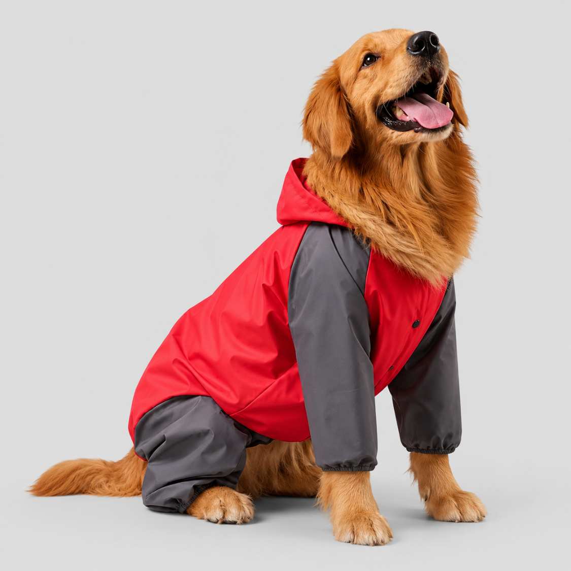 Storm Guard Dog Raincoat | Waterproof Hooded All Weather Jacket