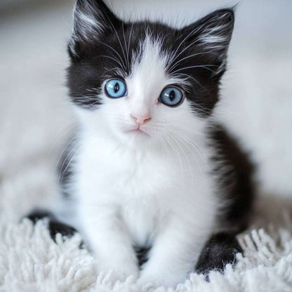 Blue Eyes Kitten