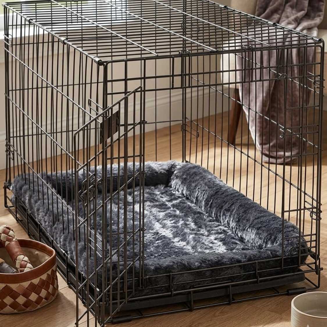 Bolster Dog Bed | Washable Anti-Slip Pet Bed for Dogs & Cats