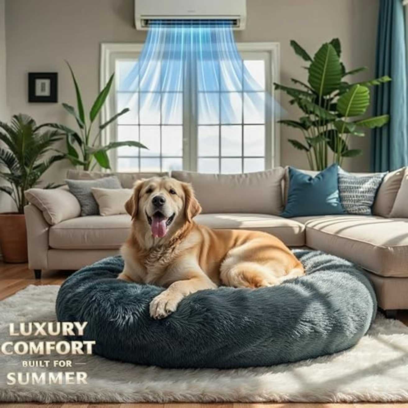 Summer Pet Bed for Dogs & Cats – Breathable & Comfortable