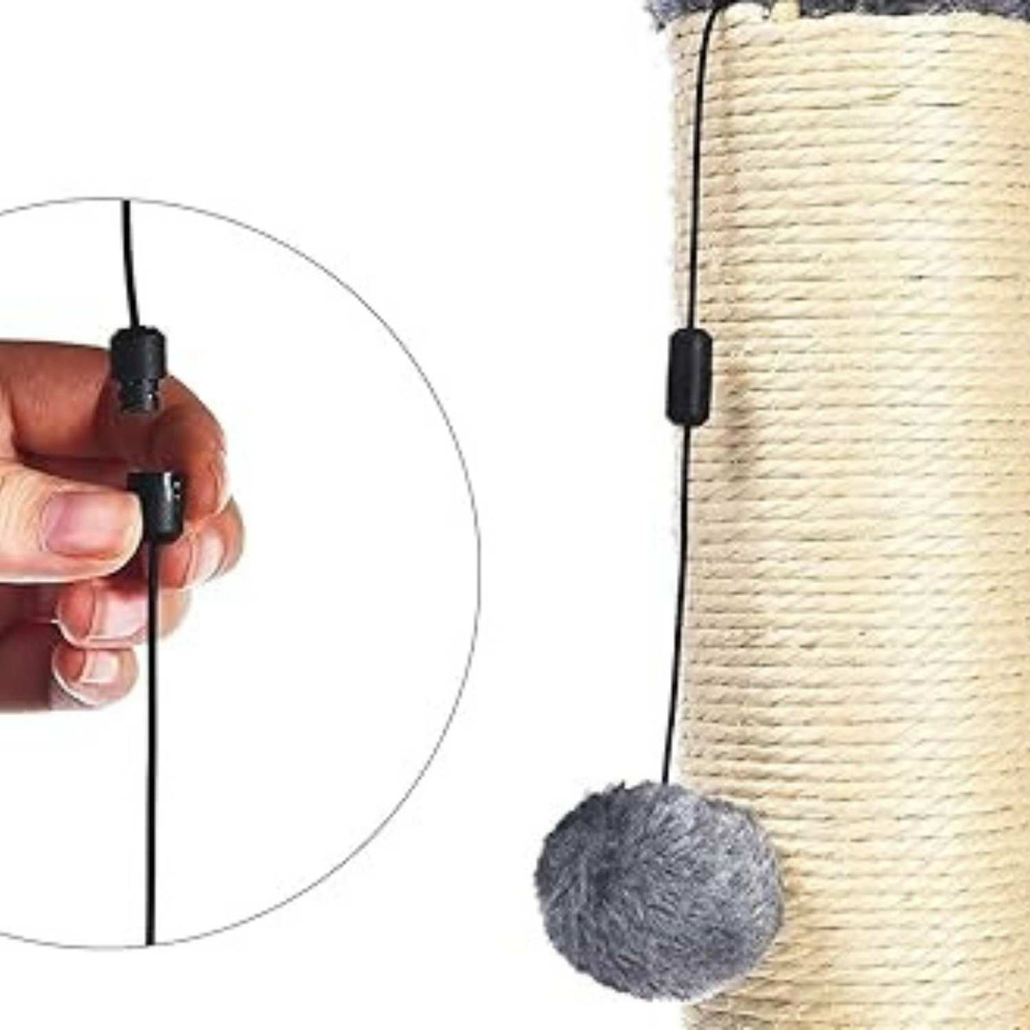 Cat Tree Tower with Condo & Scratching Posts | Plush Indoor Cat Furniture