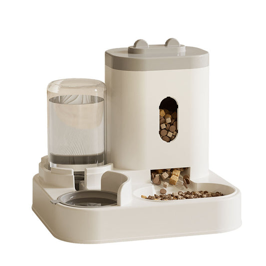 2-in-1 Automatic Pet Feeder and Water Dispenser – Easy to Clean Food and Water Bowl for Cats and Dogs Universal Pet Supplies for Multi-Pet Homes