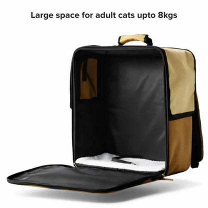 Pet Carrier Backpack for Cats & Dogs | Breathable Travel Bag