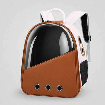Stylish Cat Carrier Backpack Bag For Cats & Small Dogs