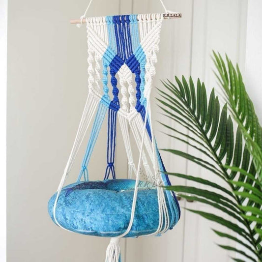 Macrame Pet Swing Bed | Hanging Cat & Dog Bed Without Pillow