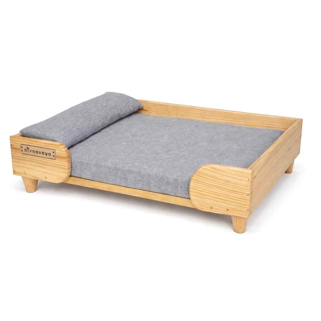 Luxury Wooden Pet Bed | Strong & Stylish Pet Furniture