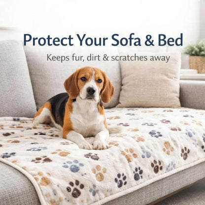 Ultra Soft Pet Blanket For Dogs & Cats | Washable 2 Pack