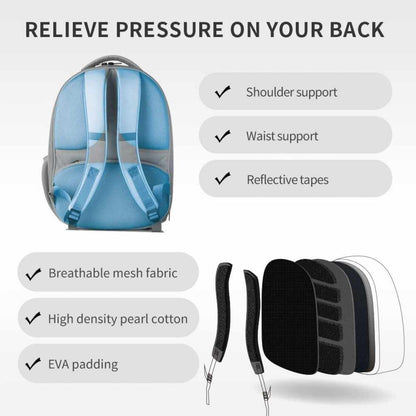 Pet Backpack Carrier With Fan & Light | Airline Approved Bubble Pet Travel Backpack