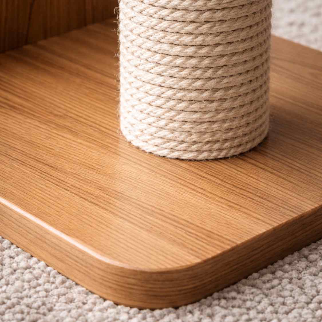 Cat Scratching Post With Perch | Modern Cat Tower