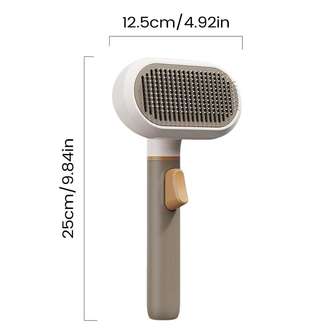 3-in-1 Pet Grooming Comb for Dogs & Cats | Desheding & Demating Brush