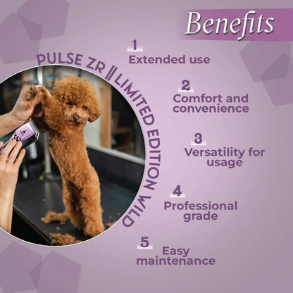 Andis Pulse ZR Wild Limited Edition Pet Trimmer | Professional Pet Hair Clipper