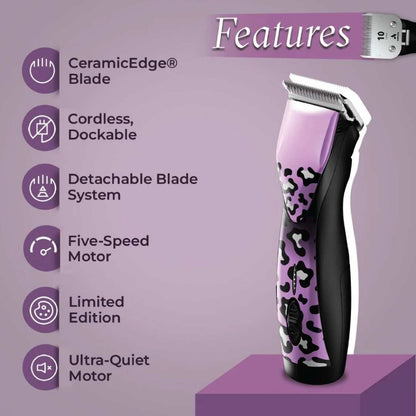 Andis Pulse ZR Wild Limited Edition Pet Trimmer | Professional Pet Hair Clipper