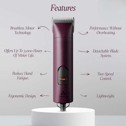 Andis AGC Super 2 Brushless Clipper | Professional Dog Grooming Clipper