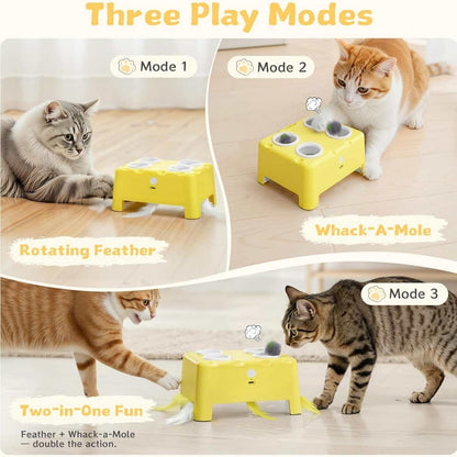 Interactive Cat Toy Magic House | Fun Mouse Puzzle Game