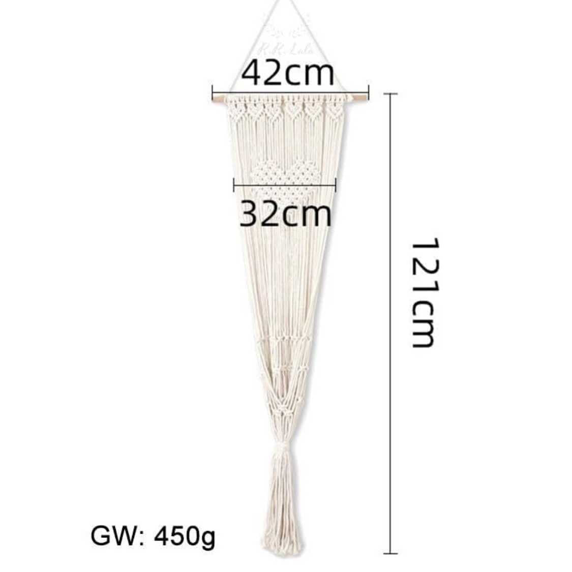 Handmade Macrame Cat Hammock | Boho Cat Bed Without Pillow