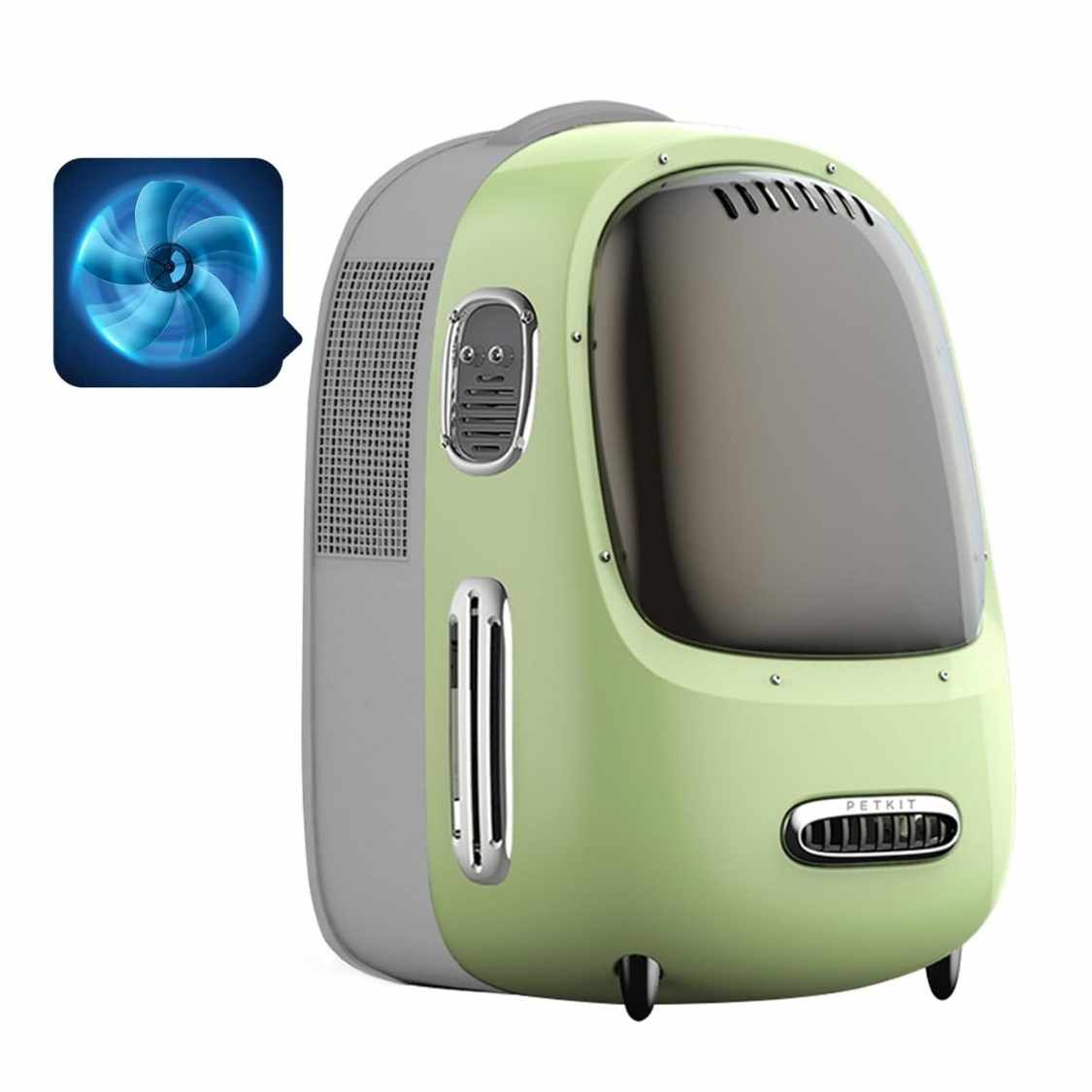 Pet Backpack Carrier With Fan & Light | Airline Approved Bubble Pet Travel Backpack