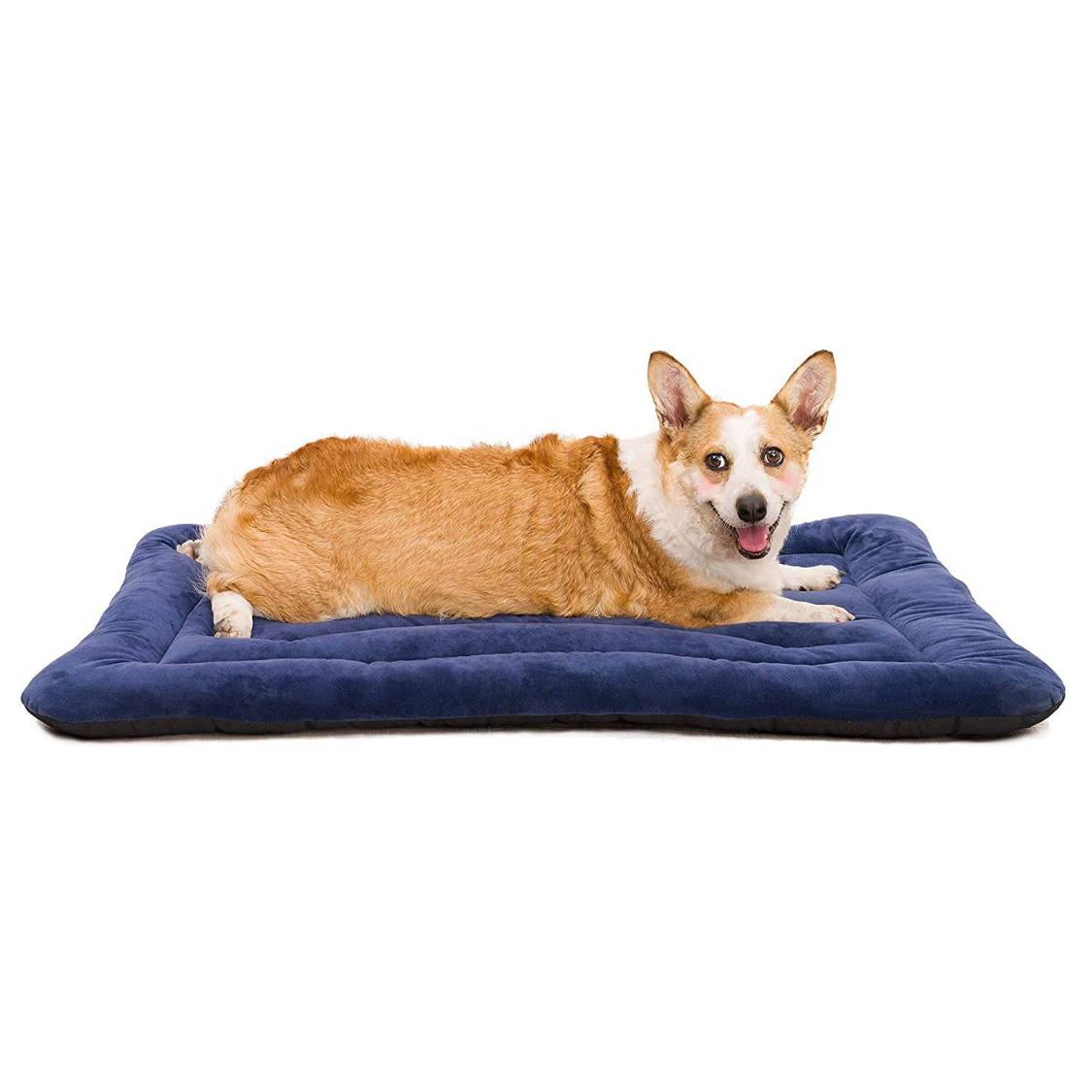 Pet Matt With Soft Fabric & Machine Washable (Blue)