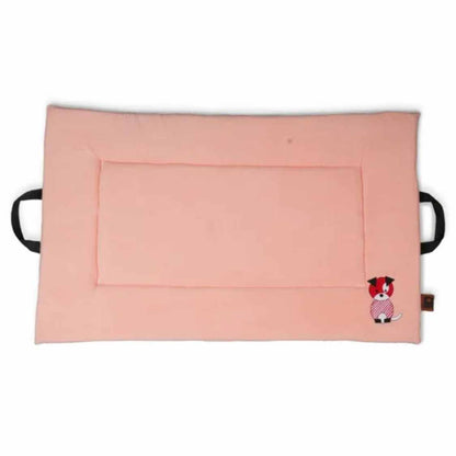 Premium Orthopedic Cooling Cat & Dog Mat, Joint Relief Bed | Peach Pearl