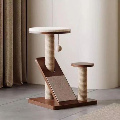 The Mini Tower – Compact Cat Climb & Scratch Station