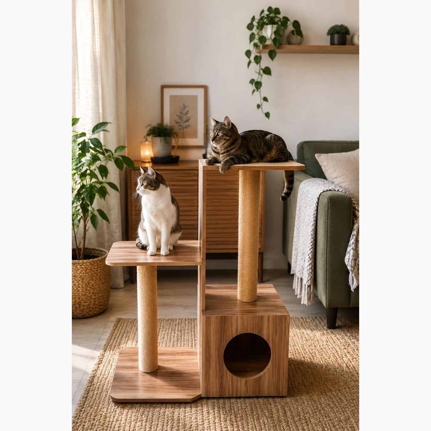 Oscar Modern Cat Tree | Stylish & Durable Cat Tree for Cats
