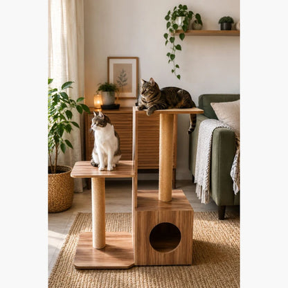Oscar Modern Cat Tree | Stylish & Durable Cat Tree for Cats