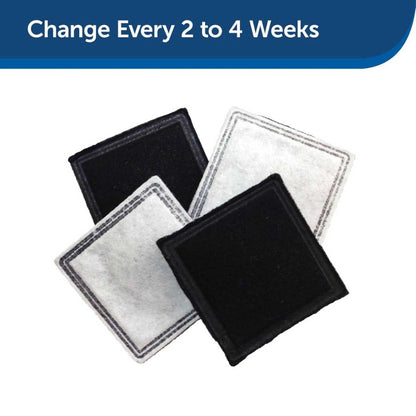 360 Pet Fountain Replacement Charcoal Filters | Pack of 10