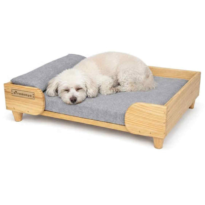 Luxury Wooden Pet Bed | Strong & Stylish Pet Furniture