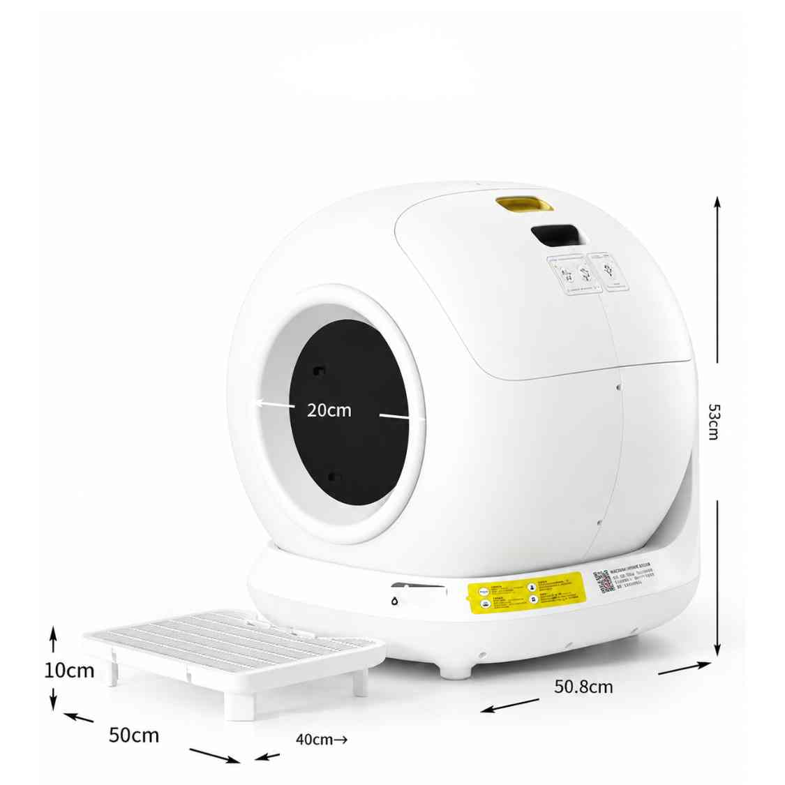 Smart Automatic Cat Litter Box | Self Cleaning WiFi Enabled Cat Toilet