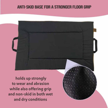 Premium Orthopedic Cooling Cat & Dog Mat, Joint Relief Bed | Mulled Wine
