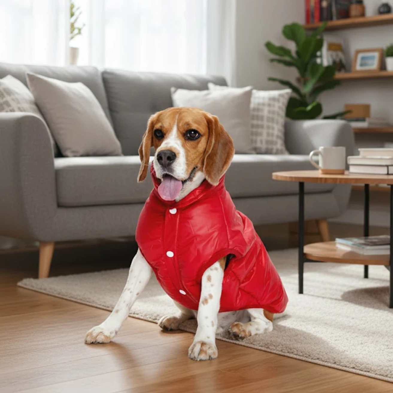 Cherry Woof Dog Jacket | Stylish & Cozy Pet Outerwear