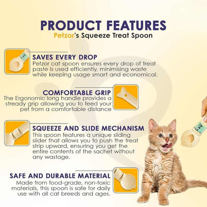 Pet Creamy Treats Dispenser For Dogs & Cats | Mess Free Lick Feeding Feeder