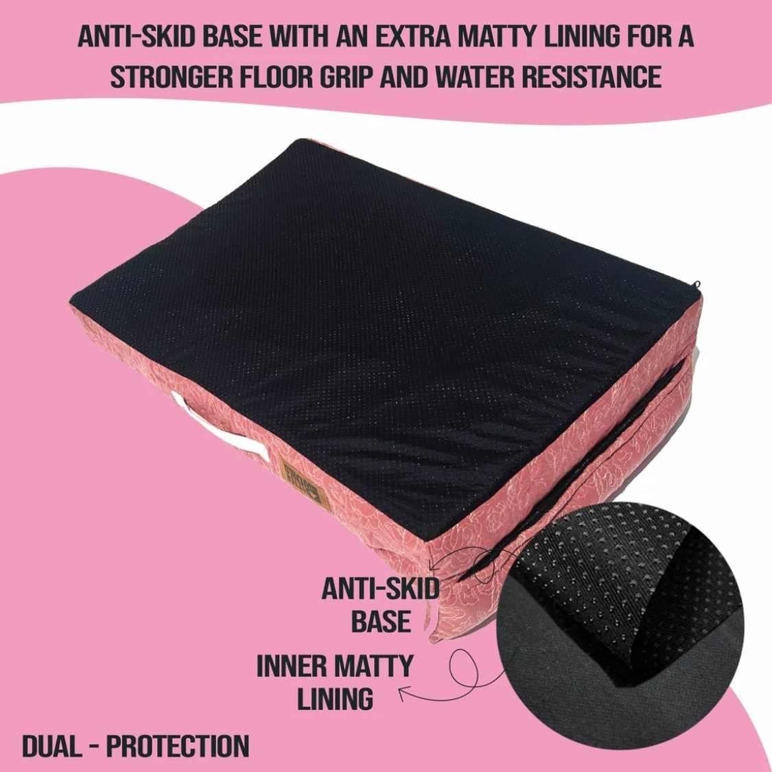 Orthopedic Memory Foam Dog Bed Sofa | Washable Cover