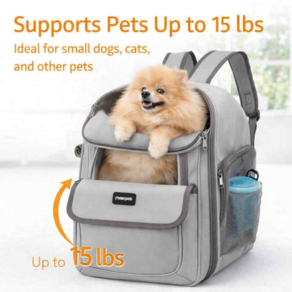 Pet Backpack Bags | Dog & Cat Carrier Travel Backpacks
