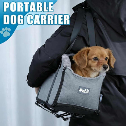 Pet Car Center Console Seat | Elevated Armrest Carrier for Small Dogs & Cats