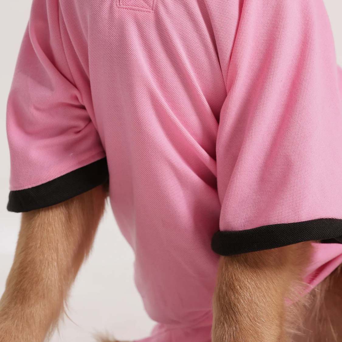 Comfort Polycotton Everyday Dog T-Shirt | Soft & Stylish Dog Clothing (Pink)