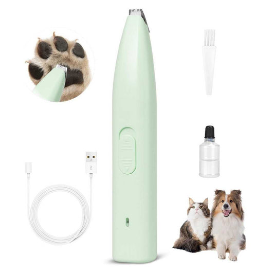 Pet Mini Paw Trimmer | Rechargeable Low Noise Grooming For Dogs & Cats