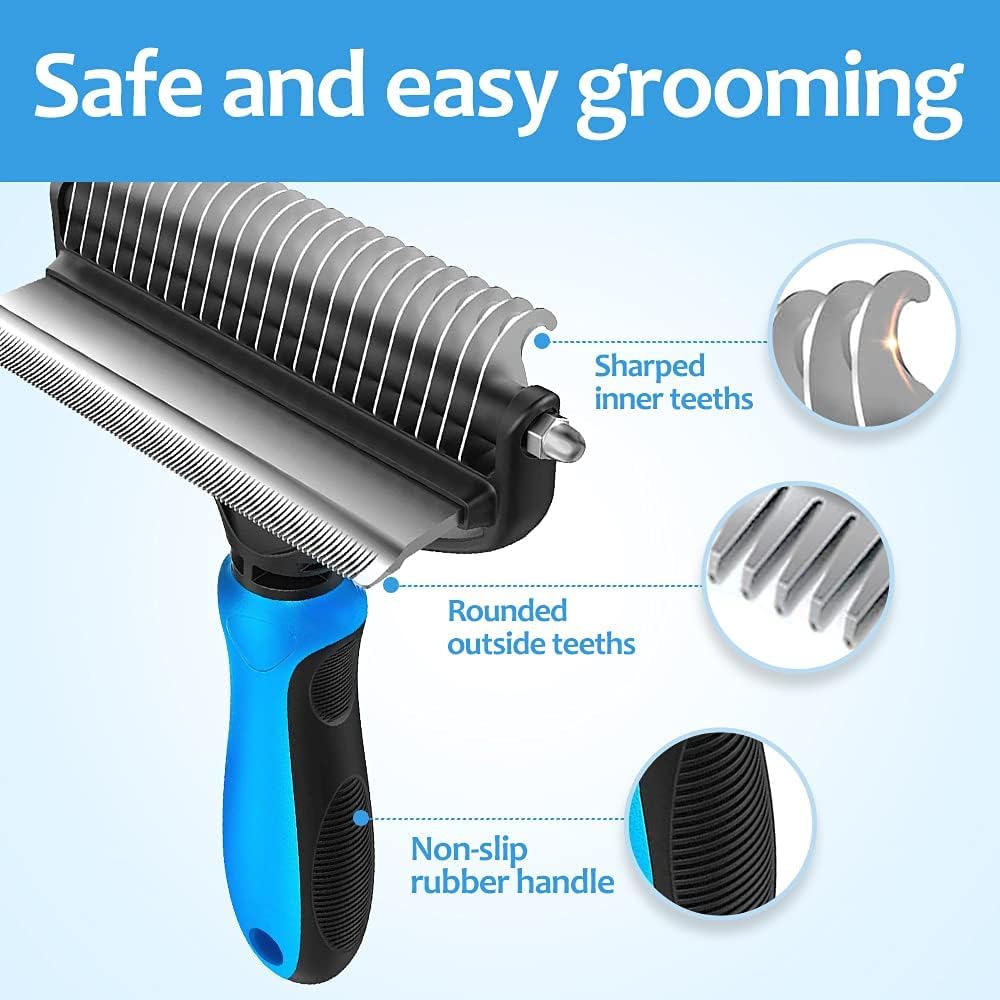 2 in 1 Pet Brush & Comb | Grooming Tool for Pet