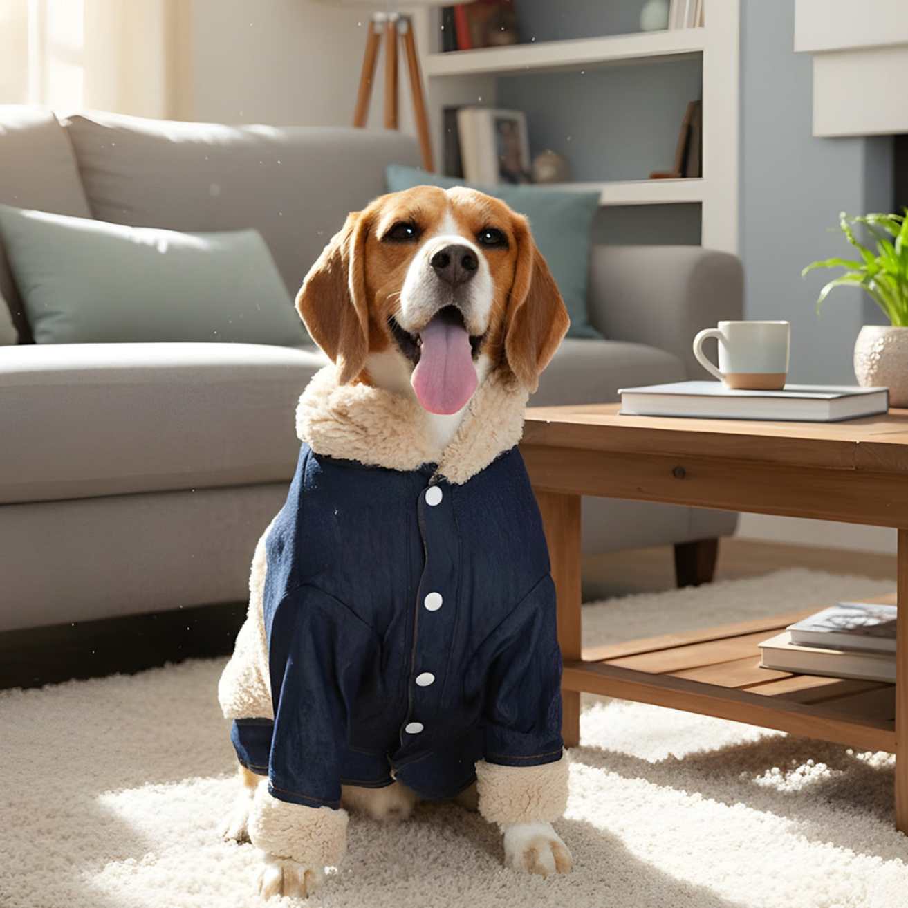 Cool Dog Denim Jacket | Stylish & Comfortable Casual Wear