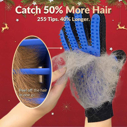 Pet Hair Remover Gloves | Dog & Cat Shedding Gloves (1 Pair)