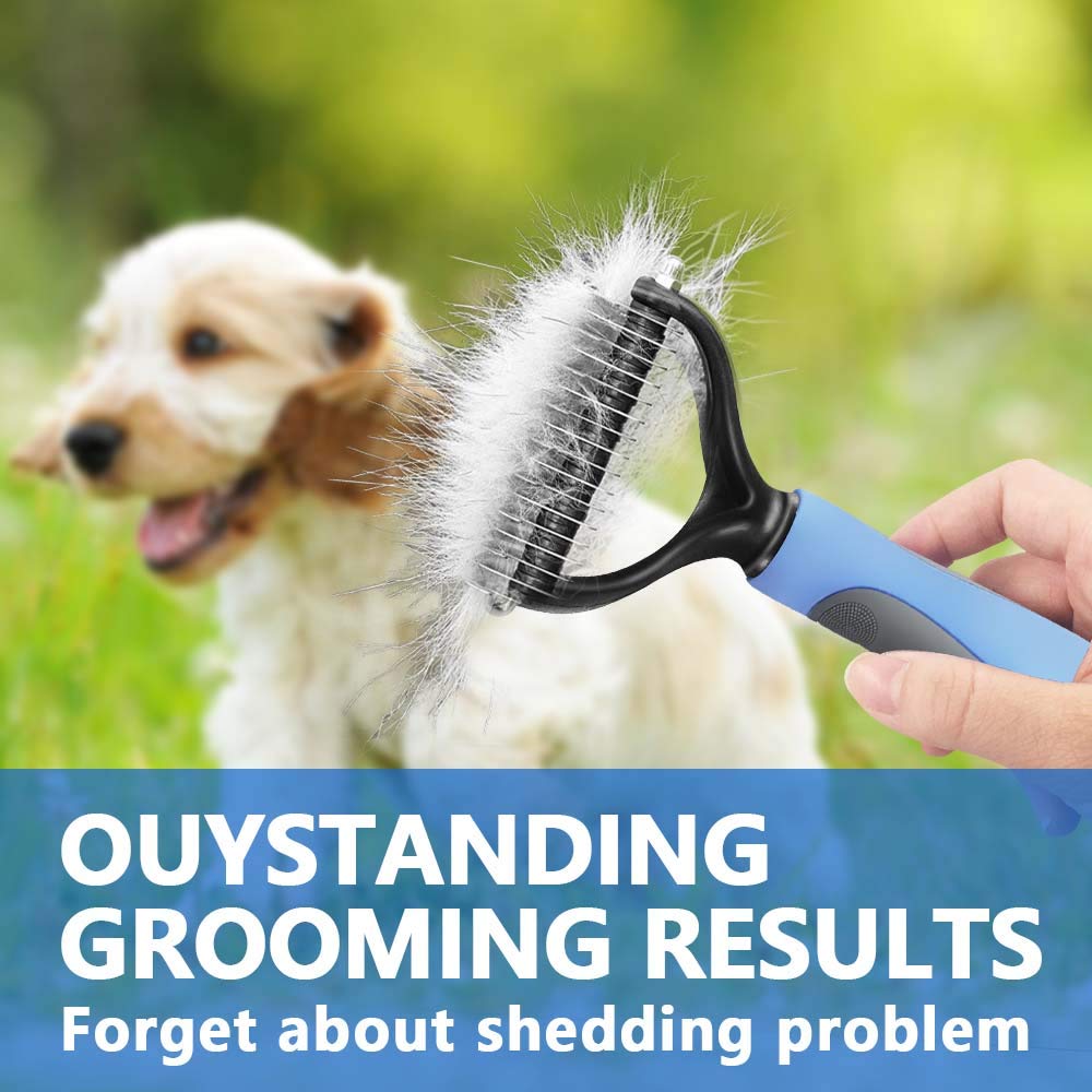 Pet Dematting Comb | Tangle & Mat Remover