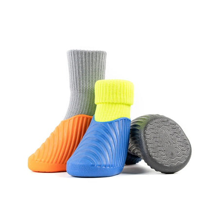 Waterproof Silicone Dog Paw Boots Anti Slip Shoes