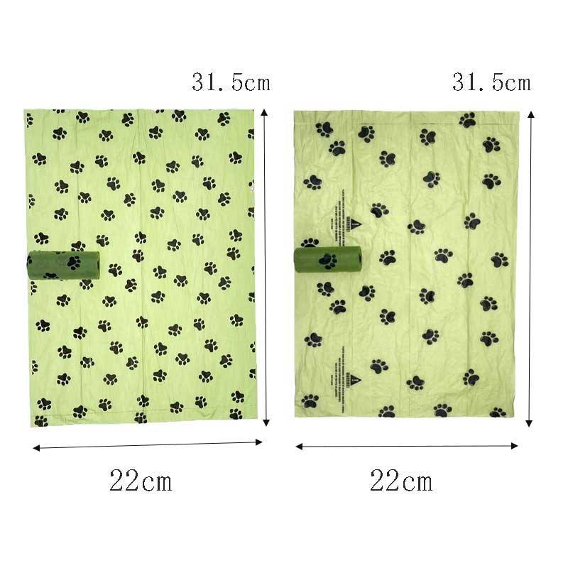 Portable Dog Poop Bag Dispenser | Biodegradable Waste Bags (Pack Of 6)