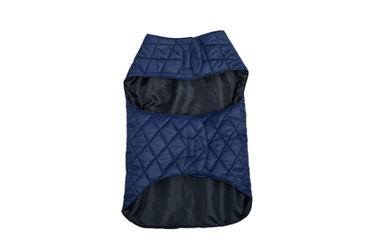 Navy Blue Puffer Quilted Jacket for Dogs