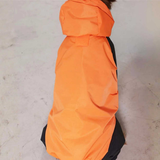 Storm Flex Sport Waterproof Dog Raincoat with Hood| High Visibility Outdoor Jacket