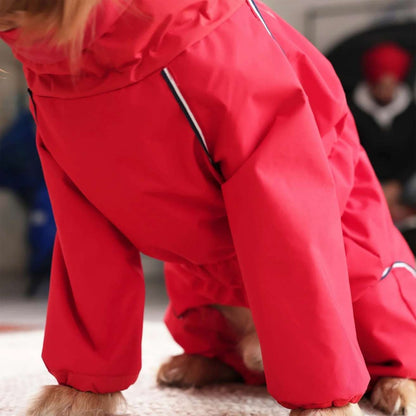 Rain Armor Elite Dog Jumpsuit | Full Body Waterproof with Adjustable High Neck