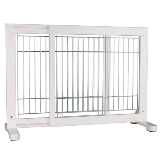 Trixie Wooden Pet Barrier With Door | Dog Safety Gate